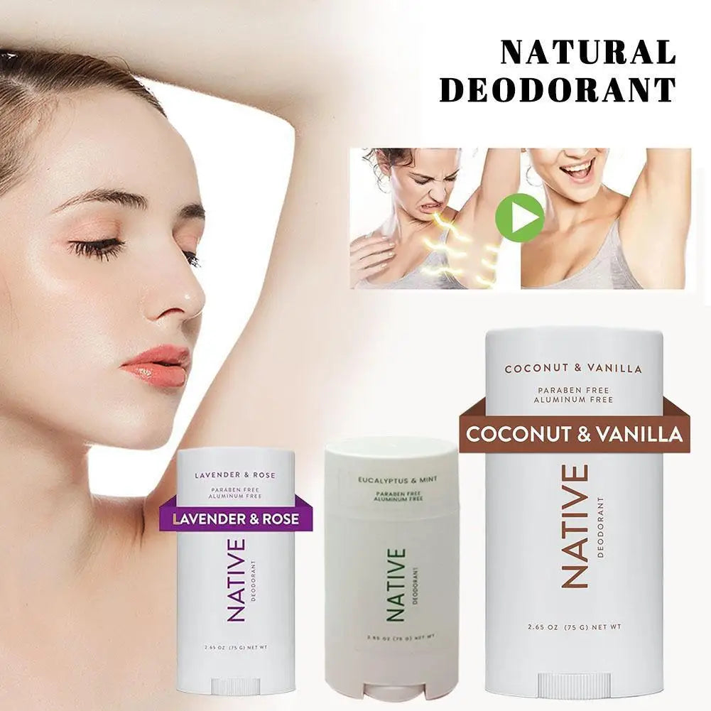 Native Sensitive Deodorant Contains Naturally Derived Ingredients 72 Hours Long-Lasting Odor Protection Ocean Wooden Fragrance
